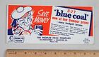 Advertising Ink Blotter Blue Coal Peoples Coal Co. Hanover Pennsylvania