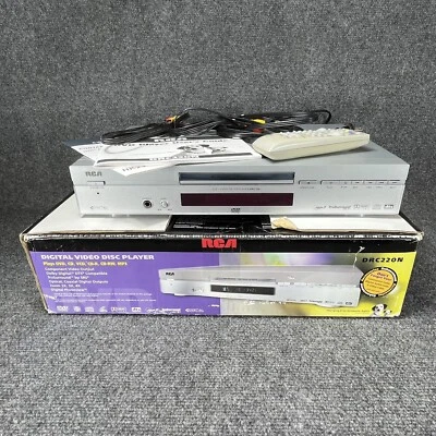 RCA DRC 220 N DVD player disco de vídeo digital controle remoto caixa manual SOMENTE PEÇAS - Imagem 1 de 4