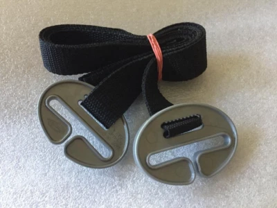 Evenflo Cochecito Asiento Coche Plástico Cerraduras Hebillas Anillos Piezas de Repuesto Foto 1 de 4