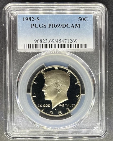 1982-S Proof Kennedy Half Dollar PCGS PR-69 DCAM, Buy 3 Items, Get $5 Off!! Cover