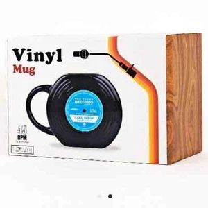 Retro Vinyl Shaped Mug NEW - Picture 1 of 2