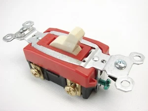 P&S CSB20AC2-I Spezifikation Klasse 20A 120/277V 2-polig Kippschalter elfenbein t68 - Bild 1 von 3