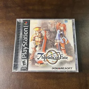 Threads Of Fate - Sony Playstation 1 PS1 Factory Sealed New w/ HangTab - Picture 1 of 7