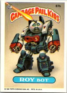 1986 Topps Garbage Pail Kids Series 3 #87b Roy Bot V72765 - Picture 1 of 2