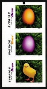Sweden 2001 Easter; chicken, eggs. MNH - Picture 1 of 1