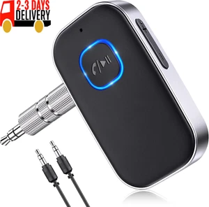 Bluetooth Receiver for Car, Noise Cancelling 3.5Mm AUX Bluetooth Car Adapter, Wi - Picture 1 of 7