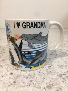 Taza de café vintage 1988 Sea World I Love abuela - Imagen 1 de 8