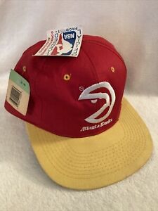 Vintage Atlanta Hawks Snapback Hat NBA Cap with TAGS Drew Pearson