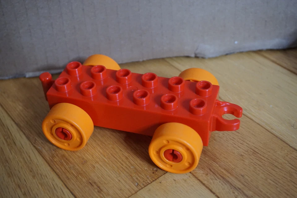  Lego Duplo 2 x 6 Coche Base Tren Base Enganche Abierto Extremo Elige Tus Colores Foto 1 de 1