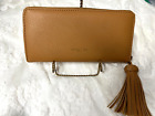 Olivia + Joy Wallet The Huntley Collection Color: Croissant Tassel Pull NWT