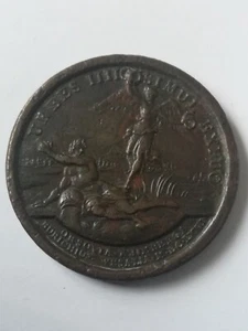 1672 Frankreich - Ludwig XIIIIII - Einnahme der vier Städte am Rhein Medaillon.  - Bild 1 von 2