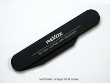brandnew black headcover for your ReVox B77 MKII taperecorder...