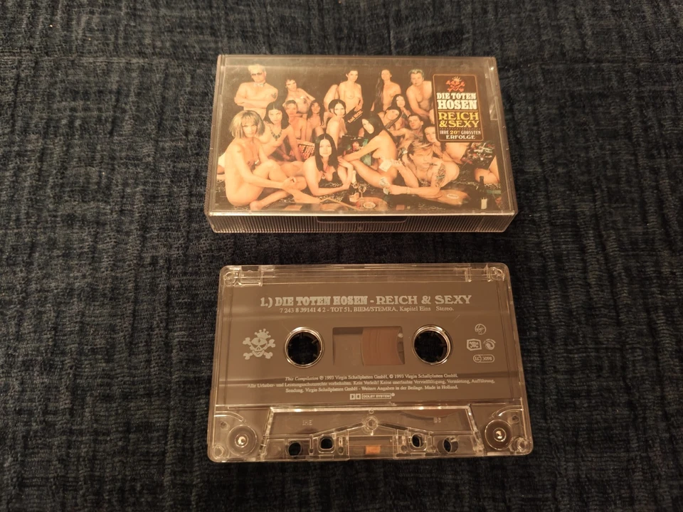 The Toten Hosen -  Reich & Sexy cassette mc Danzig Rammstein Green Day Offspring - Image 1 of 4