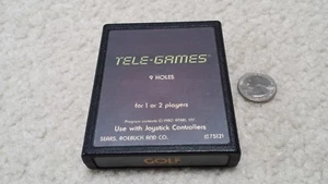 Cartucho de golf Atari 2600, Sears Tele-Games - Imagen 1 de 4