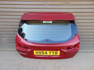 Nissan Qashqai Tailgate Boot lid J11 13-16 Glass screen rear Red paint code NAJ - Picture 1 of 24