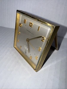 Rare Vintage TIFFANY & Co. Mechanical 8 Day Swiss Alarm Clock (as-is) - Picture 1 of 12