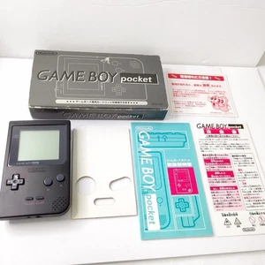 Nintendo Game Boy Pocket Schwarz Top Display Getestet - Bild 1 von 10
