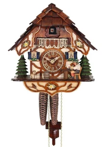 HerrZeit by Adolf Mr. Cuckoo Clock - Le joyeux buveur de bière  AH 233/11 neuf - Picture 1 of 5