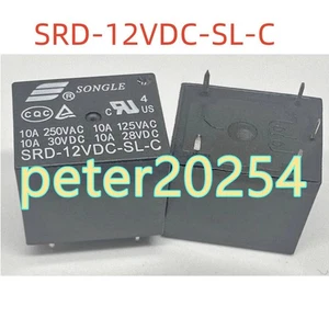 10PCS New SRD-12VDC-SL-C 10A 5-pin Relay #TT - Picture 1 of 2