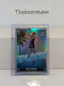 2024-25 Panini Optic Rob Dillingham Splash Silver Prizm RC #8 Minnesota Wolves - Picture 1 of 2