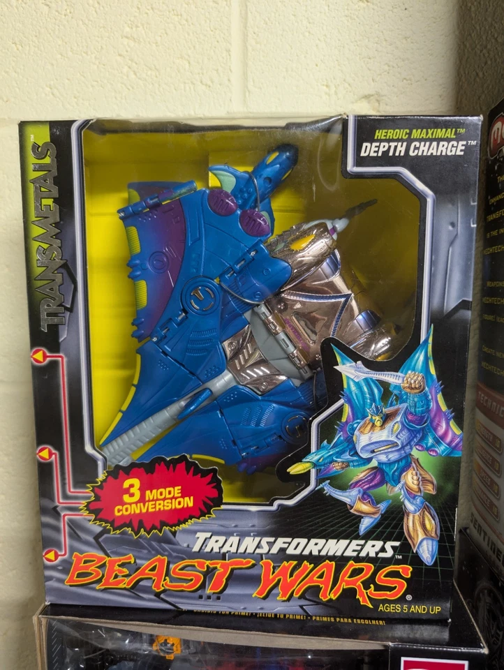 Transformers Beast Wars Transmetals Depth Charge - Image 1 of 1