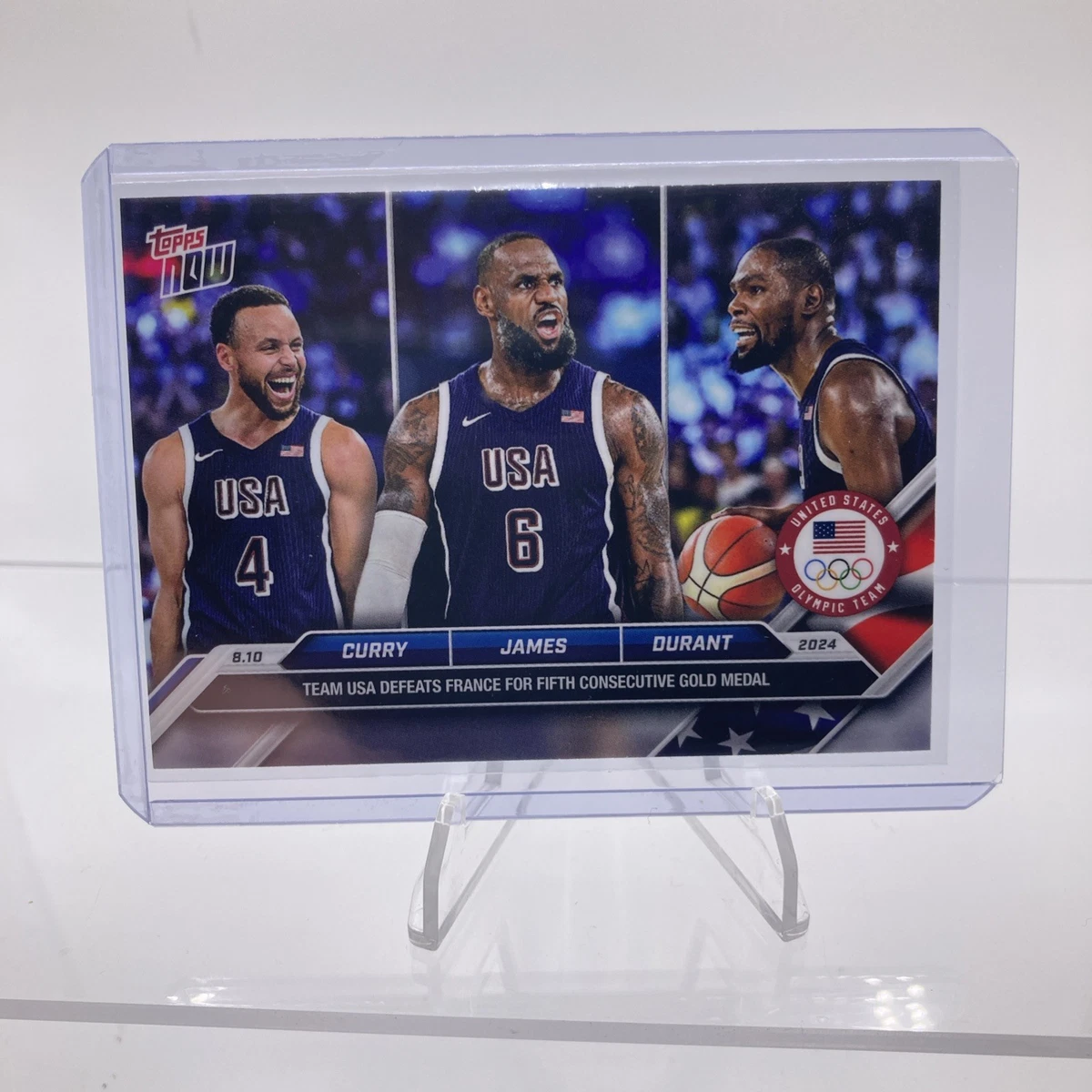 Topps Basketball Olympic Games Trading Cards & Accessories for