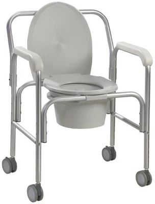 Drive Medical Commode Folding - Image 1 of 4