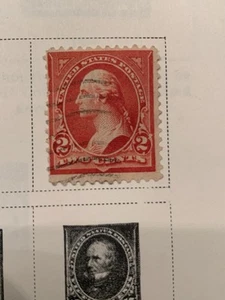U S Stamps Scott 252 two cent bureau issue - Picture 1 of 2