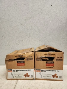 200bCount Pcs Case Simpson Strong Tie Hurricane Strap Hanger H2.5A New  - Picture 1 of 10