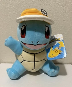 Pokémon Squirtle Plush With Visor Jazwares New NWT - Bild 1 von 5