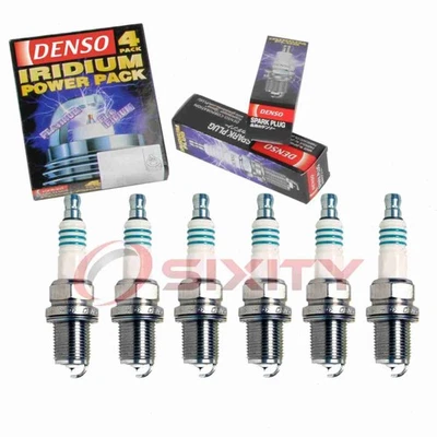 6 pc Denso Iridium Power Spark Plugs for 1995-2002 Volkswagen Golf 2.8L V6 bp - Image 1 of 4