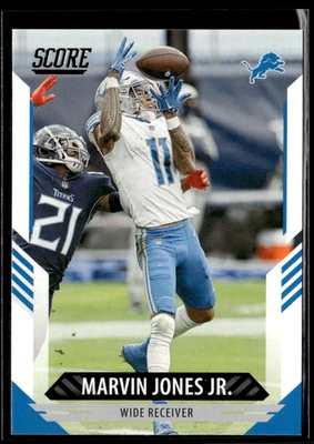 2021 Score - Marvin Jones Jr. #135 - Image 1 of 2