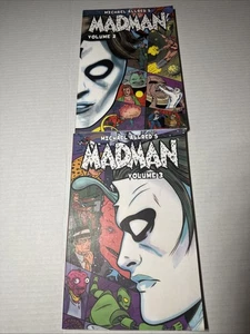 Lote de 3 TPB de Michael Allred’s MADMAN volúmenes 2 (Image Comics 2007-2008) - Imagen 1 de 5