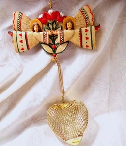 Vintage HOUSE OF LLOYD 1997 Christmas Around The World Engel HERZLICHE LIEFERUNG - Bild 1 von 6