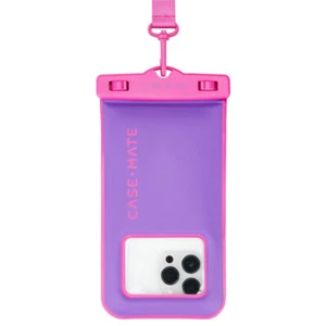 Case-Mate Waterproof Floating Pouch Universal - Purple/Fuchsia - Picture 1 of 4