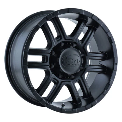 ION ALLOY 179 Rim 18X9 5X139.7 Offset 12 Matte Black (Quantity of 4) - Image 1 of 2