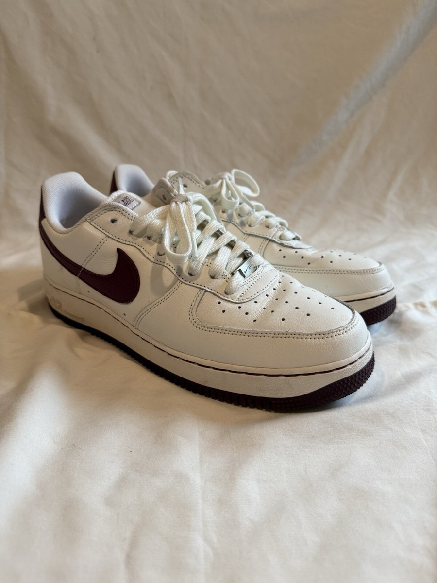 Nike Air Force 1 '07 LV8 White Night Maroon for Sale Nike Air Force 1 '07 LV8 White Night Maroon for Sale