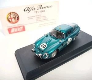 Alfa Romeo Giulia TZ 1 Le Mans 1964 n*40 Best Model 1/43 - Foto 1 di 6