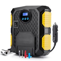 12V Portable Cordless Air Compressor Tire Inflator Digital LCD Pump For Car Bike