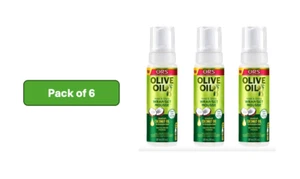 ORS Olive Oil Wrap Set Mousse Moisturize Hold and add volume 7oz/207ml Pack of 6 - Picture 1 of 3