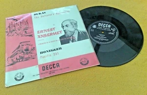 " SORCERER'S APPRENTICE / PACIFIC 251 " ANSERMET SUPER UK DECCA RARE 10" LW 5155 - Imagen 1 de 8