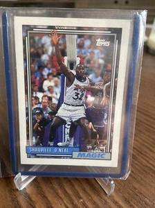 SHAQUILLE O'NEAL 1992-93 Topps Draft Pick ROOKIE RC Orlando Magic CARD #362🔥 - Picture 1 of 2
