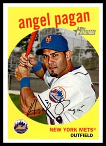 2008 Topps Heritage High Number - #521 Angel Pagan - Picture 1 of 2