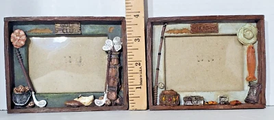 Marcos de fotos deportivos de pesca de golf de 4x5 pulgadas Foto 1 de 4