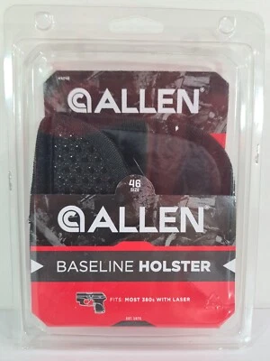 Funda de bolsillo Allen 44246 Baseline compacta de doble mano negra se adapta a la mayoría de los años 380 Foto 1 de 2