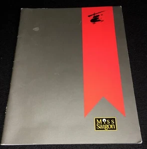 MISS SAIGON 1989 ORIGINAL PROGRAM * THEATRE ROYAL DRURY LANE * MUSICAL PICTORIAL - Picture 1 of 9