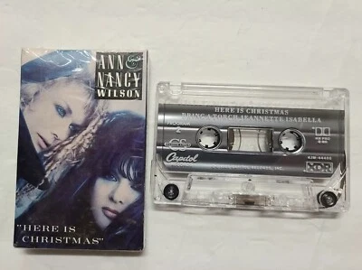 Ann & Nancy Wilson Cassette Tape Single Here Is Christmas 1989 Bring A Torch - Image 1 of 4