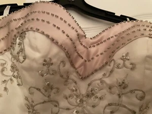 Custom made wedding dress and veil - Picture 1 of 11