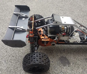 Ala de fibra de carbono apta para buggy HPI Rovan King Motor Baja 5B 1/5 - Imagen 1 de 3