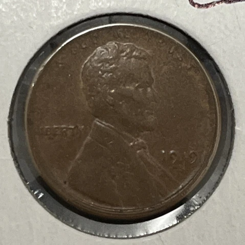 1919 S ERROR STRIKE LINCOLN WHEAT PENNY Cover